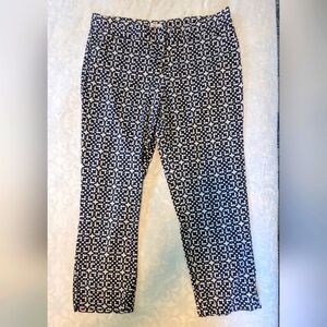 Laundry Navy & White Crop Pants (10)